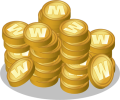 Amount of 硬币