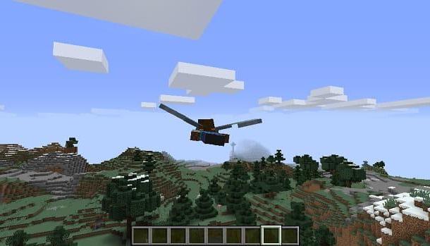 Comment voler dans Minecraft