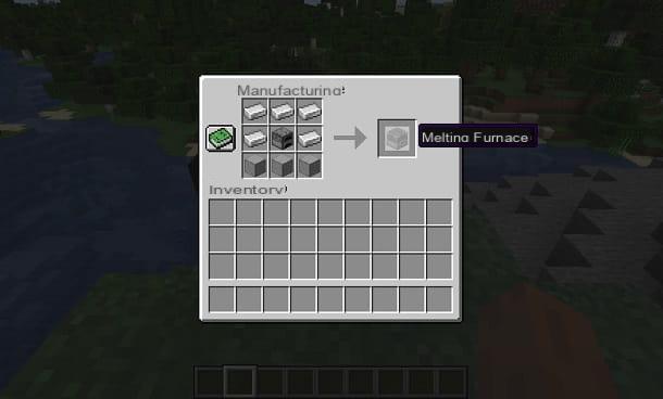 How to make the furnace in Minecraft