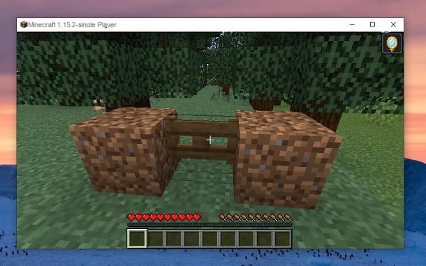 How to make a gate in Minecraft