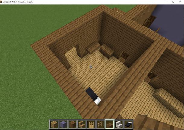 How to build Granny's house in Minecraft