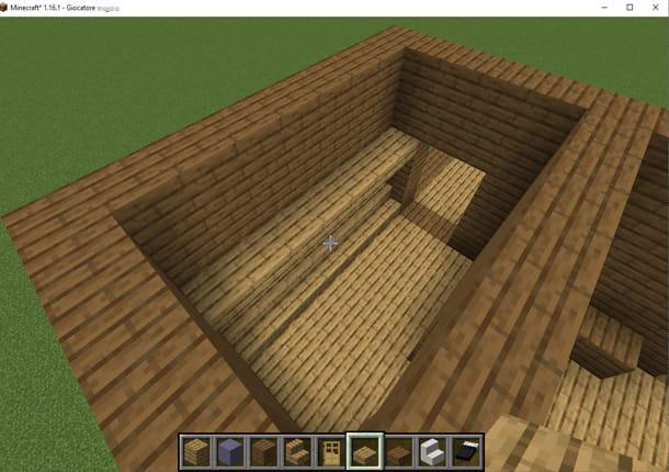 Cómo construir la casa de la abuela en Minecraft
