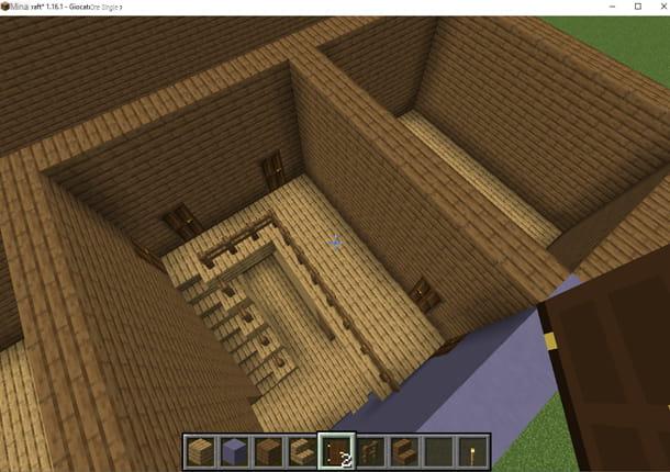 Como construir a casa da vovó no Minecraft