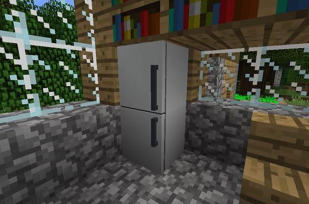 How to make a fridge in Minecraft