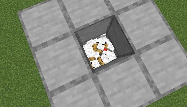 Cómo hacer una granja de pollos en Minecraft