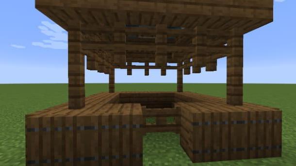 How to make a market in Minecraft