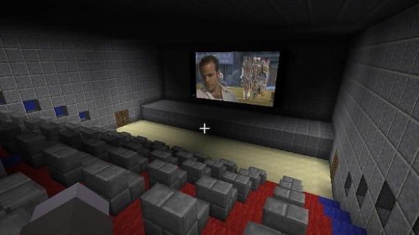 Comment construire un cinéma dans Minecraft