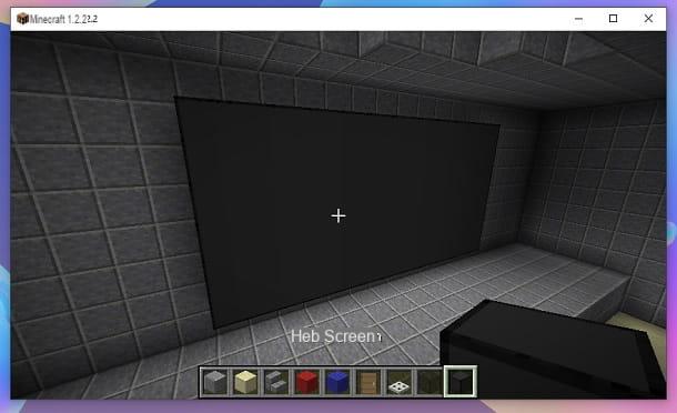 How to build a cinema in Minecraft