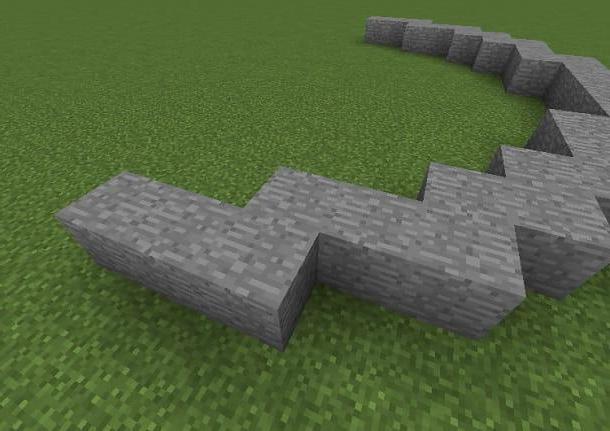 How to make a circle in Minecraft