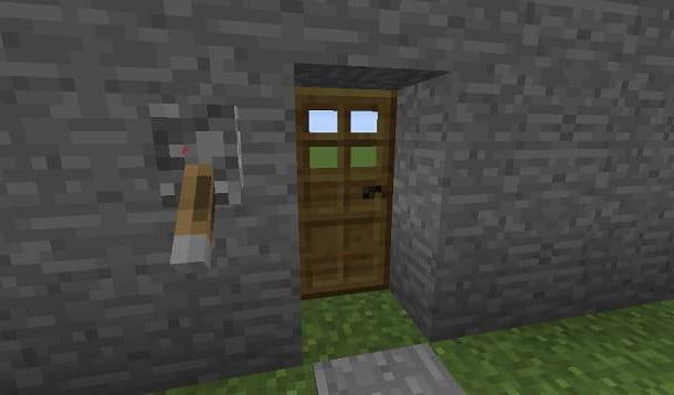 Come fare una porta automatica su Minecraft
