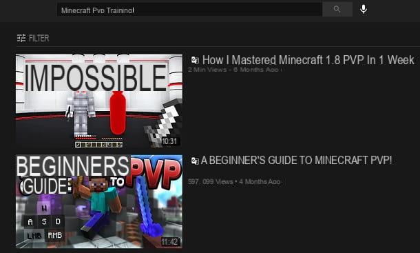 Cómo mejorar en PvP Minecraft