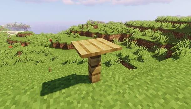 Venha experimentar um tavolo seu Minecraft