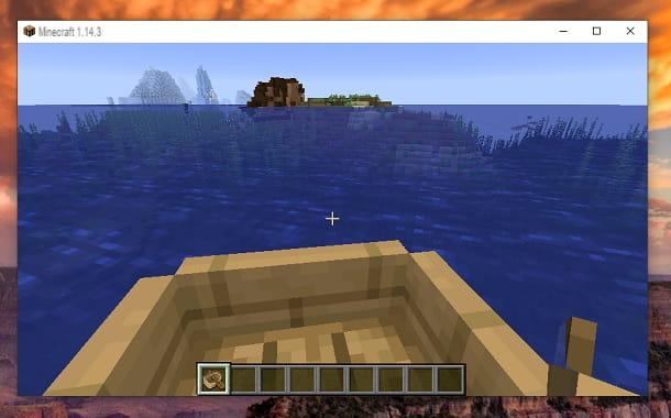 Como fazer um barco no Minecraft