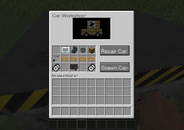 How to build a car in Minecraft