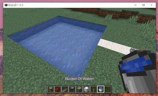 Come fare una piscina automatica su Minecraft