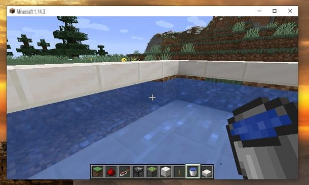 Como fazer um pool automático no Minecraft