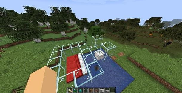How to make an iron farm in Minecraft