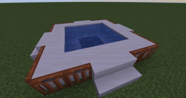 Como fazer uma banheira de hidromassagem no Minecraft