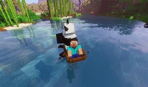 Como domar um panda no Minecraft