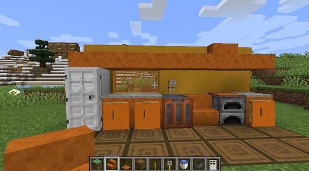 How to make a kitchen in Minecraft