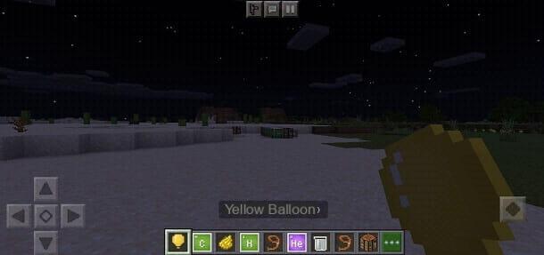 Como fazer balões no Minecraft