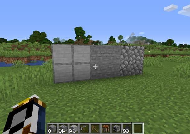 Cómo hacer piedra pulida en Minecraft