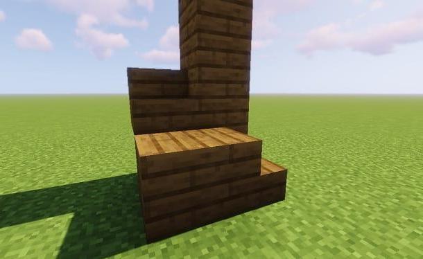 Come si fanno le scale su Minecraft