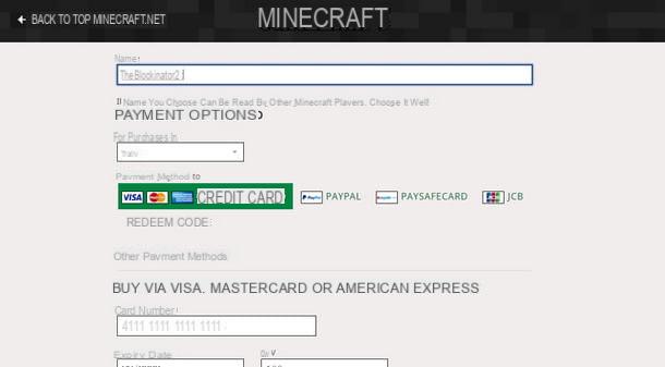 Come comprare Minecraft per PC