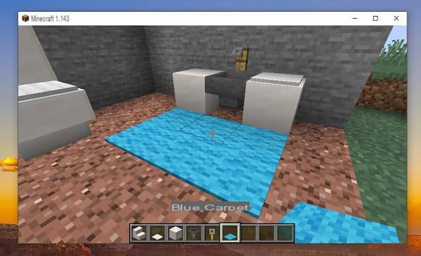 Come fare un bagno su Minecraft