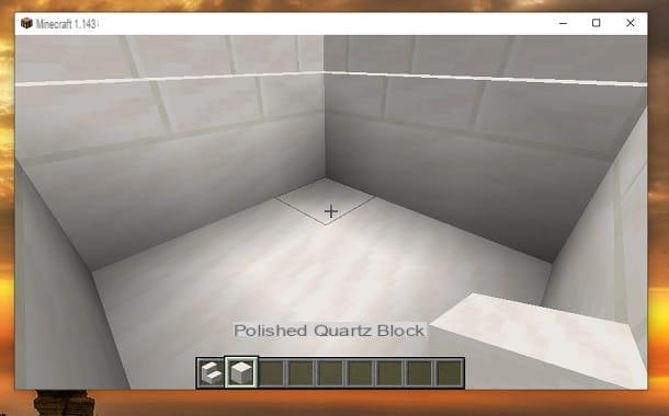 How to take a bath in Minecraft