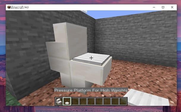 How to take a bath in Minecraft