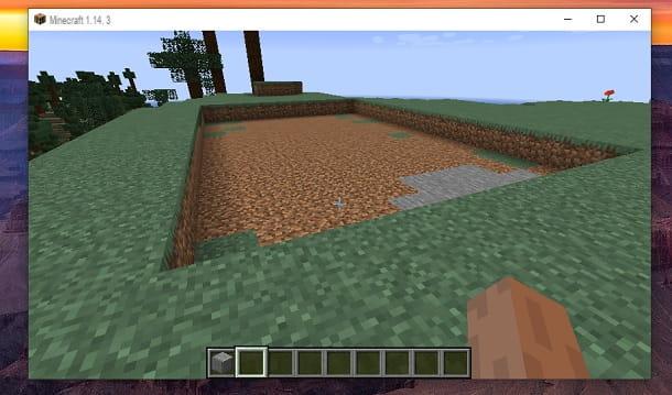 How to make a swimming pool in Minecraft