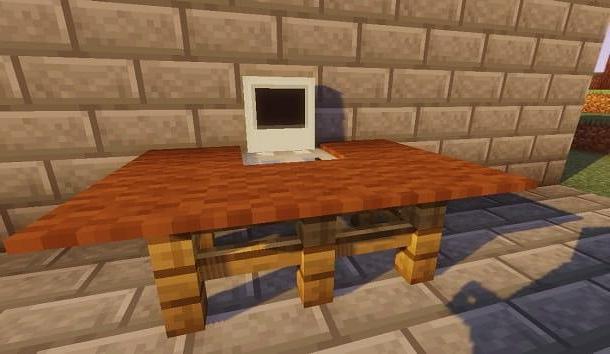 How to make a computer in Minecraft