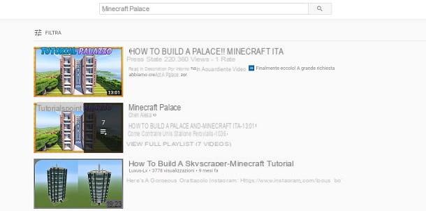 Come costruire un palazzo su Minecraft