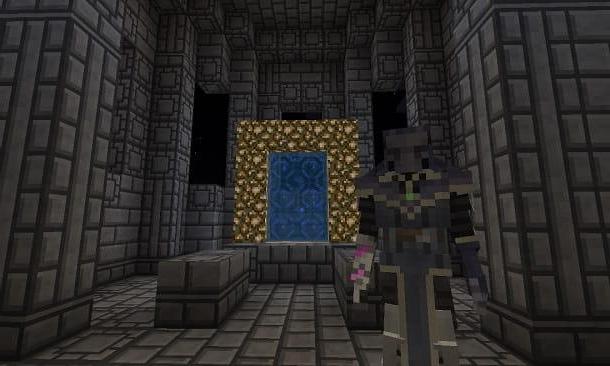 How to make the portal to heaven in Minecraft