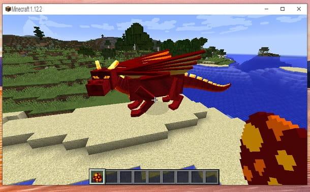 Cómo hacer un dragón en Minecraft