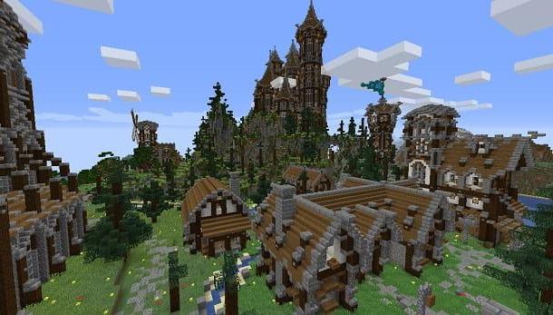 Como construir uma vila no Minecraft