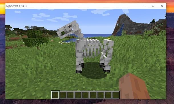 Comment monter à cheval dans Minecraft