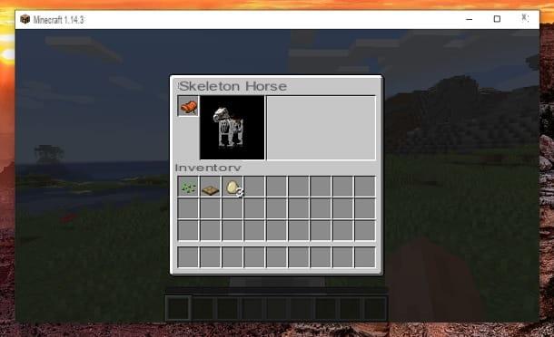 Cómo montar a caballo en Minecraft