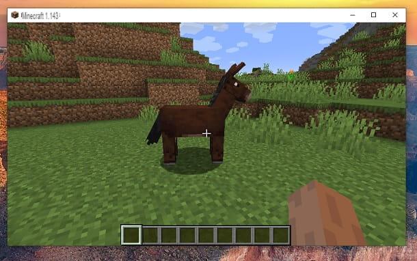 Come cavalcare un cavallo in Minecraft