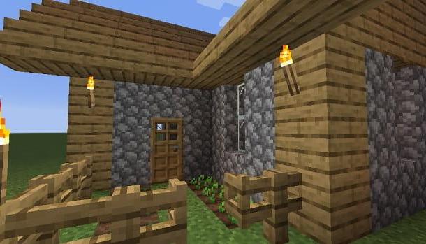 How to make a home survival in Minecraft