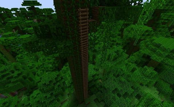 Cómo construir una casa en el árbol en Minecraft
