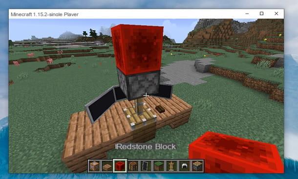 How to make a gaming station in Minecraft
