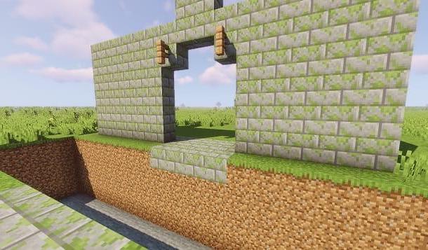 Comment faire un pont-levis dans Minecraft