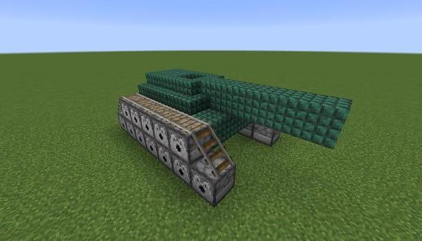 Comment construire un tank dans Minecraft