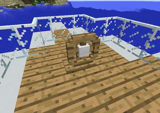Comment construire un yacht dans Minecraft