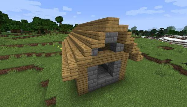 How to make a medieval house in Minecraft