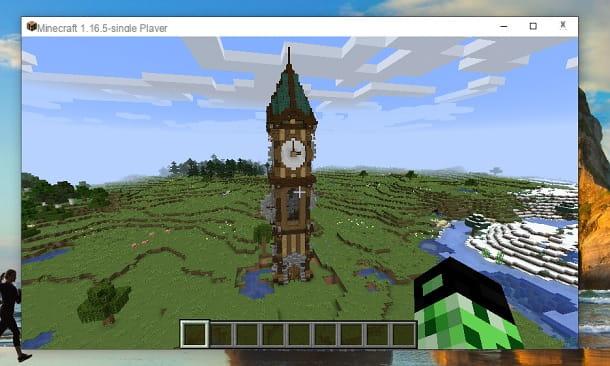 Come costruire una torre su Minecraft
