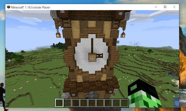 Comment construire une tour dans Minecraft