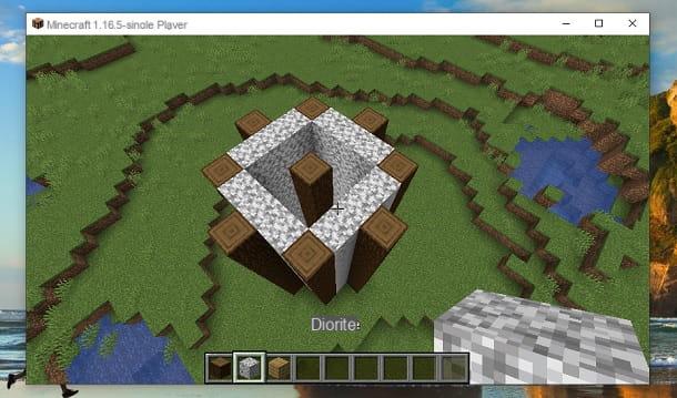 Comment construire une tour dans Minecraft